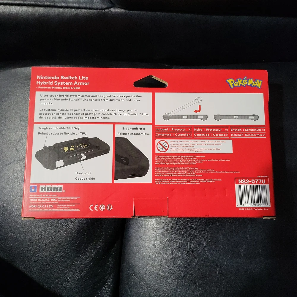 Nintendo Switch Lite Pokémon Hybrid System Armor